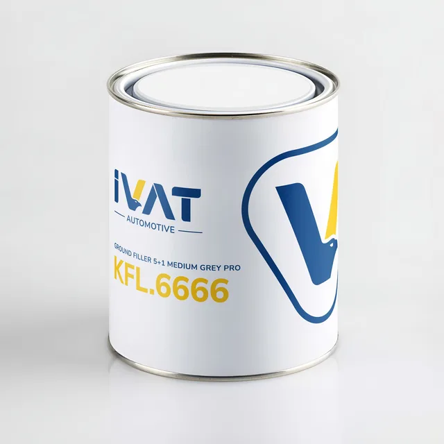 Ground Filler 5+1 Medium Grey Pro — IVAT Coatings