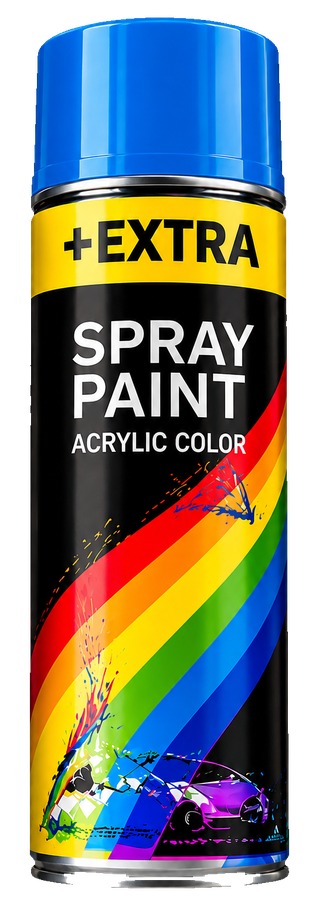 Aérosol +Extra Spray Paint bleu